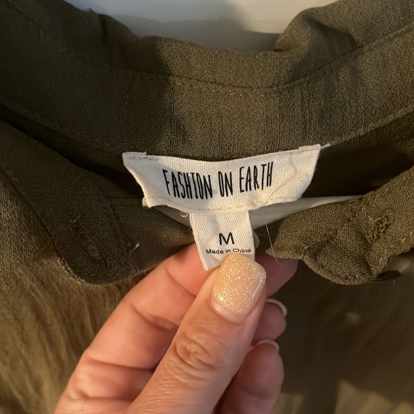 Green Romper - Picture 2 of 3